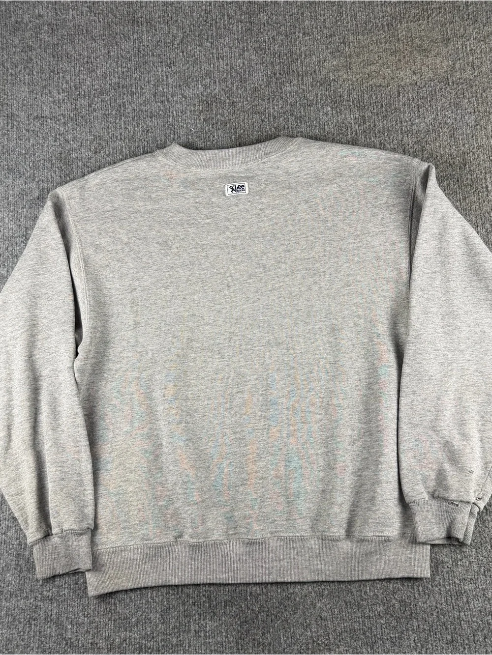 Vintage San Francisco 49ers Crewneck Sweater Mens Medium Grey Lee Sport NFL 90s